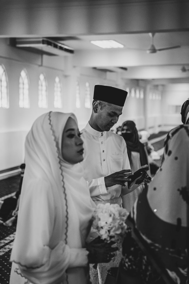 Hochzeitsfoto Fürth schwarz/weiß